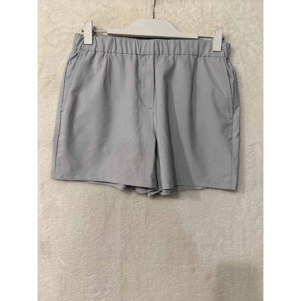 Three Sixty Six Womens Golf Shorts Gray Size Small Performance Stretch Active